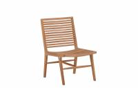 Ribbon udend&oslash;rs loungestol teak natur