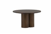 Olivia sofabord &Oslash;80cm MDF brun