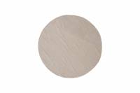 Jaipur rundt uldt&aelig;ppe &Oslash;200cm beige