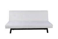 Bodil sovesofa 180cm i hvidt teddy stof