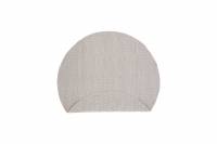 Julana rundt uldt&aelig;ppe &Oslash;200cm beige
