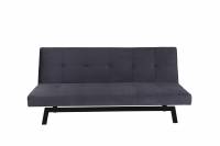 Bodil sovesofa 180cm i m&oslash;rkegr&aring; velour