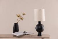 Mysterna bordlampe &Oslash;21cm beton sort