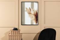 Plakat Pampas 30x40cm beige