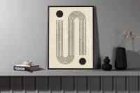 Plakat Pantheon 70x100cm beige