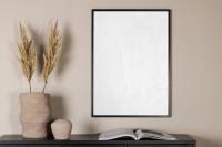 Plakat White Reveted 70x100cm hvid