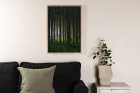 Plakat Woods 50x70cm gr&oslash;n