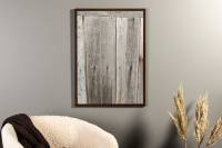 Plakat Wooden Wall 70x100cm gr&aring;