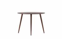 Sanford spisebord &Oslash;100cm MDF brun