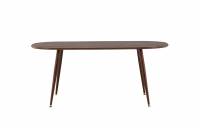 Sanford spisebord 180x90cm MDF brun