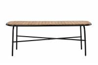Holmbeck udend&oslash;rs spisebord 200x90cm natur