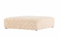 Frankie puf 100x100cm beige fleece