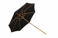 Cerox parasol &Oslash;270cm med tr&aelig;stel sort