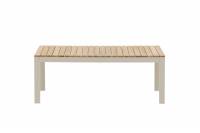 Brasilia udend&oslash;rs sofabord 120x60cm teak beige