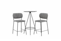 Bistro barbord &Oslash;60cm med 2 Bell barstole