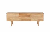 Sk&auml;rhamn sk&aelig;nk 45x180x65cm gummitr&aelig; natur