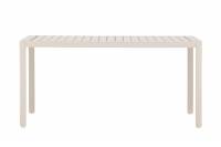 Giardini udend&oslash;rs havebord 150x85cm aluminium beige