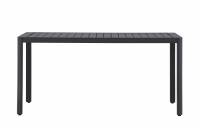 Giardini udend&oslash;rs havebord 150x85cm aluminium sort