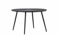 San Vito rundt havebord &Oslash;120cm sort