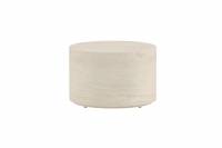 Lissabon udend&oslash;rs sidebord &Oslash;60cm beige