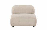Mika midtermodul sofa 95x80 beige