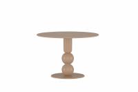 Boule rundt spisebord &Oslash;110cm MDF brun