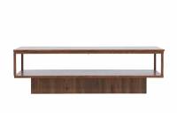 Maglehem sofabord 130x60cm MDF brun