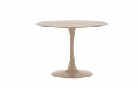 Glade spisebord &Oslash;100cm MDF beige