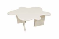 Flower sofabord 115x76x40 cm MDF beige