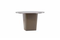 Santa Fe rundt spisebord &Oslash;120cm aluminium brun
