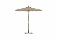 Cerox parasol uden parasolfod &Oslash;270cm beige
