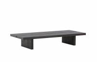 Lancaster sofabord 140x60 cm MDF 3D-papir mokka
