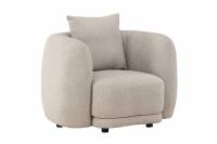 Cielo loungestol beige boucl&eacute;