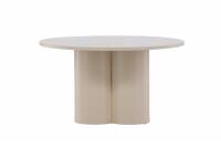 Olivia sofabord &Oslash;80cm MDF beige