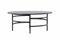 Copenhagen sofabord rundt &Oslash;100cm sort