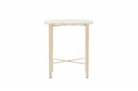 Sandhamn sofabord &Oslash;40cm beige