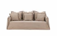 Oskarshamn 3-personers sofa 180cm i beige-brun stof