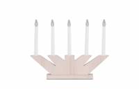 Verbier bordlampe 41x31cm fyrretr&aelig; hvid