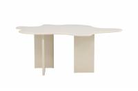 Flower spisebord 190x123cm MDF beige