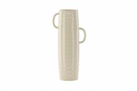 Cent vase &Oslash;13cm stent&oslash;j beige