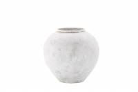 Globe vase &Oslash;25cm keramik beige