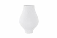 Rellis vase &Oslash;14cm keramik hvid