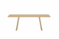 Logga spisebord 210x100cm MDF natur