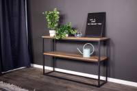 Rise Double sidebord 110x30cm MDF brun