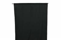 Mary gardiner i 100% polyester/velour 135x250cm sort