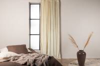 Mary gardiner i 100% polyester/velour 135x250cm beige