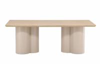 Olivia spisebord 210x100 cm beige