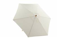 Corypho parasol med tr&aelig;stang &Oslash;250cm hvid