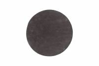 Undra rundt t&aelig;ppe &Oslash;200 cm bl&oslash;d polyester m&oslash;rkegr&aring;