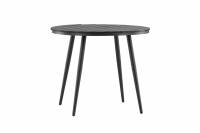 Break udend&oslash;rs havebord &Oslash;90cm aintwood sort